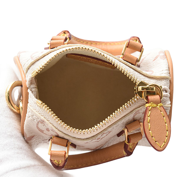 ルイヴィトン ブランド小物 レディース マイクロスピーディ バッグチャーム モノグラム デュンヌ Louis Vuitton M01882 中古