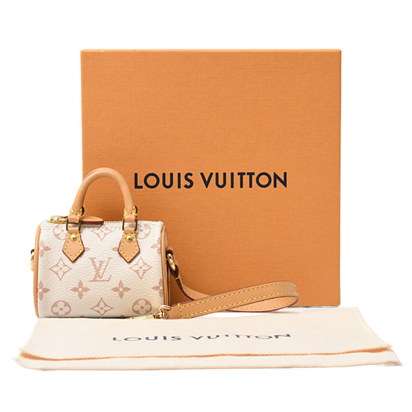 ルイヴィトン ブランド小物 レディース マイクロスピーディ バッグチャーム モノグラム デュンヌ Louis Vuitton M01882 中古