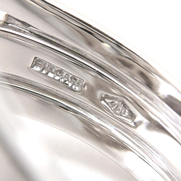 ブルガリ 指輪 レディース アストラーレチェルキ ダイヤ リング 10.5号 ホワイトゴールド BVLGARI 750WG 中古