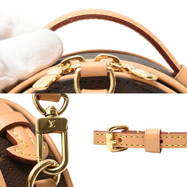 ルイヴィトン バッグ レディース ミニ ボワット シャポー ショルダーバッグ モノグラム Louis Vuitton M44699 中古