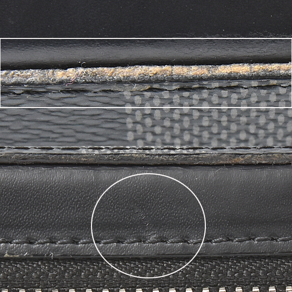 ルイヴィトン 財布 メンズ ダミエグラフィット ジッピーXL ジッピーウォレット 長財布 Louis Vuitton N41503 中古