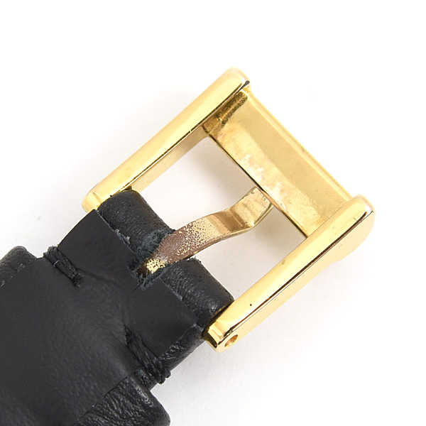 ティファニー 時計 レディース アトラス 電池式 イエローゴールド 18K TIFFANY D288.753 中古