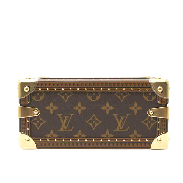 ルイヴィトン バッグ レディース モノグラム プティット ヴァリーズ トランク ハンドバッグ ショルダーバッグ Louis Vuitton M20468 中古