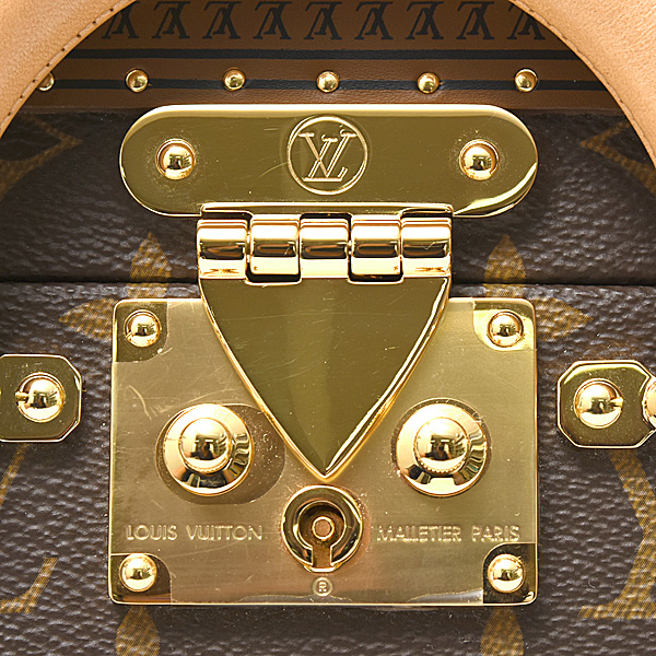 ルイヴィトン バッグ レディース モノグラム プティット ヴァリーズ トランク ハンドバッグ ショルダーバッグ Louis Vuitton M20468 中古