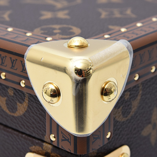 ルイヴィトン バッグ レディース モノグラム プティット ヴァリーズ トランク ハンドバッグ ショルダーバッグ Louis Vuitton M20468 中古