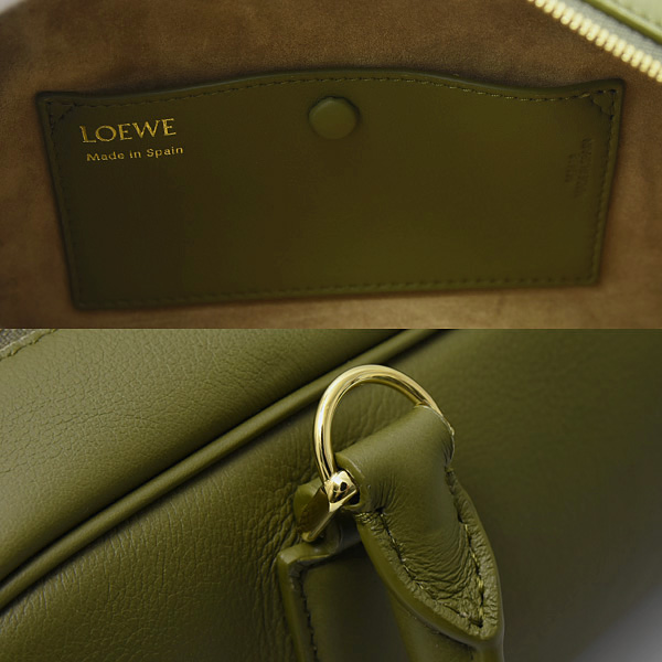 ロエベ バッグ レディース アマソナ23 クロップド バッグ ショルダーバッグ ナパカーフ オリーブ LOEWE A039N23X01 未使用展示品