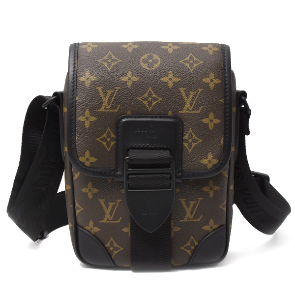 ルイヴィトン バッグ メンズ アーチ―メッセンジャー ショルダーバッグ モノグラムマカサー M46442 Louis Vuitton 中古