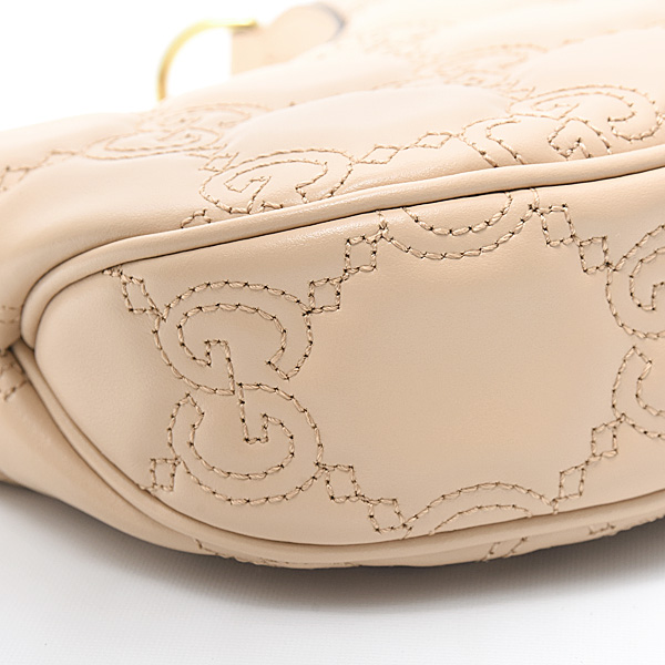 グッチ バッグ レディース GGマトラッセ 2WAYチェーンショルダーバッグ レザー ベージュ GUCCI 739736 未使用展示品