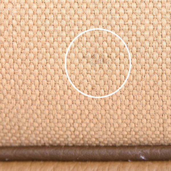 エルメス バッグ レディース メンズ ピュールサングル U刻印 トートバッグ キャンバス ブラウン HERMES 中古