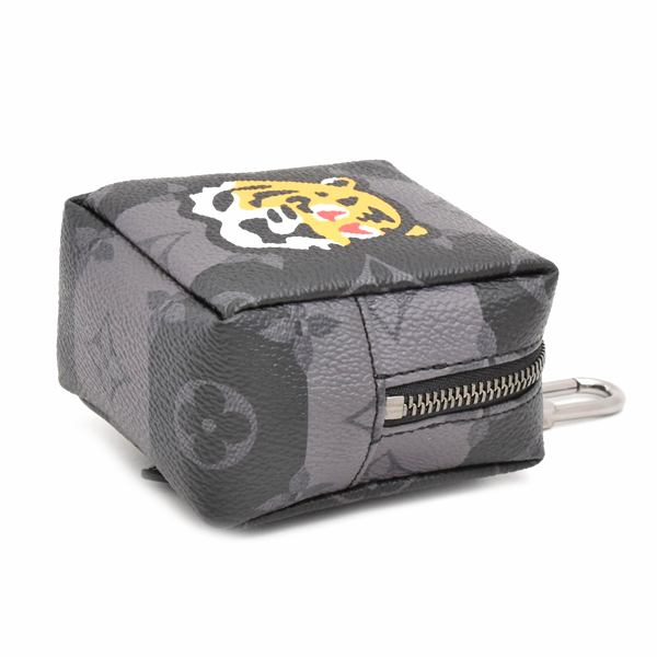 ルイヴィトン ブランド小物 メンズ レディース NIGOコラボ モノグラム エクリプス ポルト クレ スクエアード ポーチ チャーム MP3224 Louis Vuitton 中古