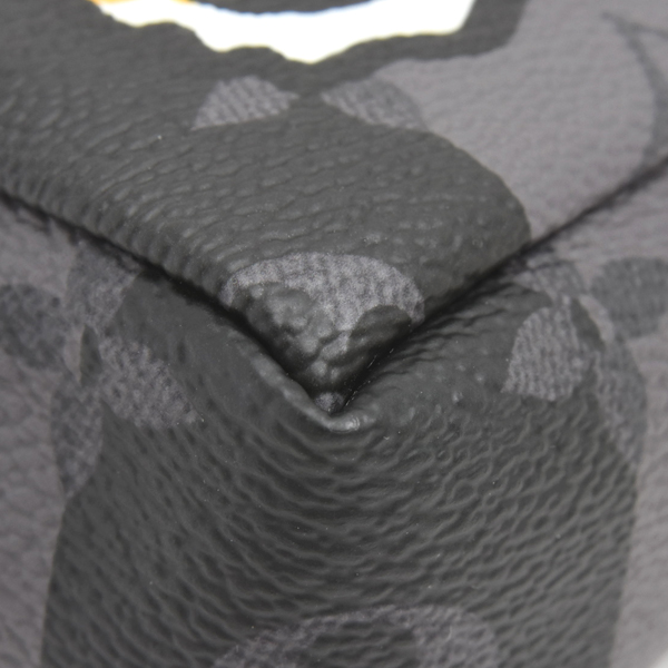 ルイヴィトン ブランド小物 メンズ レディース NIGOコラボ モノグラム エクリプス ポルト クレ スクエアード ポーチ チャーム MP3224 Louis Vuitton 中古