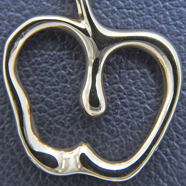 ティファニー ネックレス レディース アップル ペンダント 林檎 リンゴ イエローゴールド 750YG K18 TIFFANY 中古