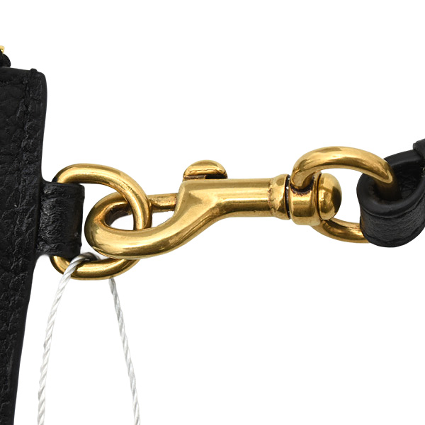 バレンシアガ バッグ レディース メンズ キャッシュポーチ カードケース ショルダー レザー ブラック BALENCIAGA 659783 未使用展示品