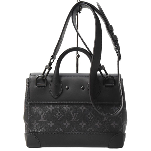 ルイヴィトン バッグ メンズ スティーマー PM ショルダーバッグ ハンドバッグ モノグラムエクリプス Louis Vuitton M46953 中古