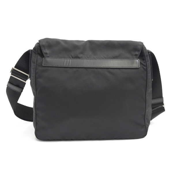 プラダ メンズ レディース ヴェラ ショルダーバッグ ナイロン ブラック BT8994 PRADA 中古