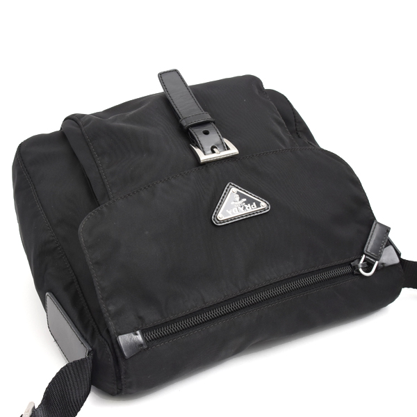 プラダ メンズ レディース ヴェラ ショルダーバッグ ナイロン ブラック BT8994 PRADA 中古