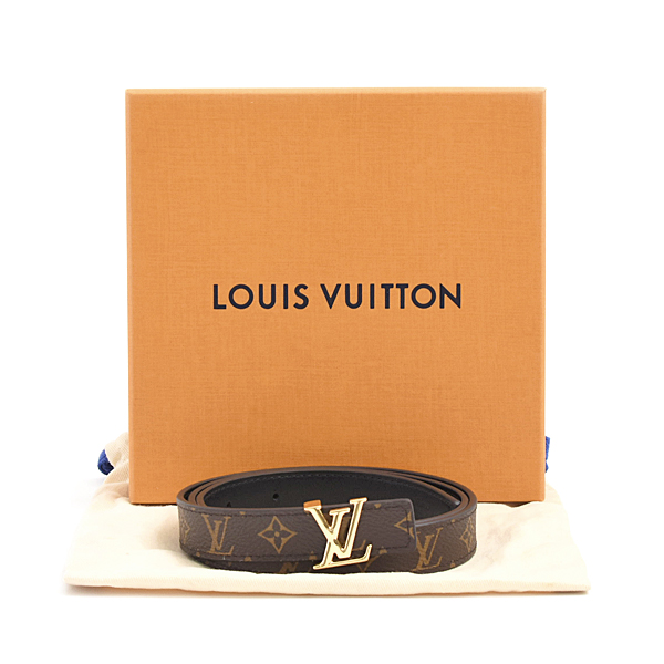 ルイヴィトン 服飾小物 レディース モノグラム ベルト LV アイコニック 20MM リバーシブル 75/30サイズ M0431 Louis Vuitton 中古