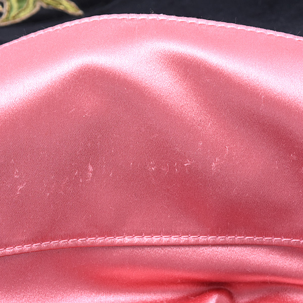 グッチ バッグ レディース GGマーモント チェーンショルダーバッグ ベロア ブラック フラワー GUCCI 443496 中古