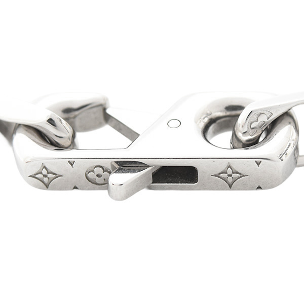 ルイヴィトン ブレスレット メンズ ブレスレット モノグラム タイドアップ Mサイズ メタル Louis Vuitton M0921M 中古