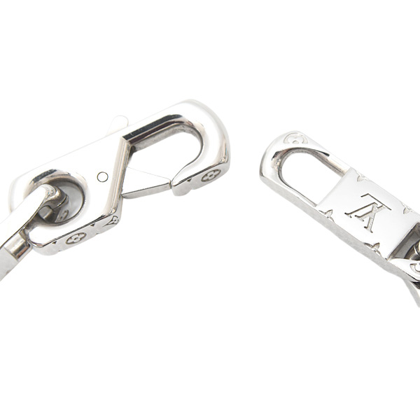 ルイヴィトン ブレスレット メンズ ブレスレット モノグラム タイドアップ Mサイズ メタル Louis Vuitton M0921M 中古