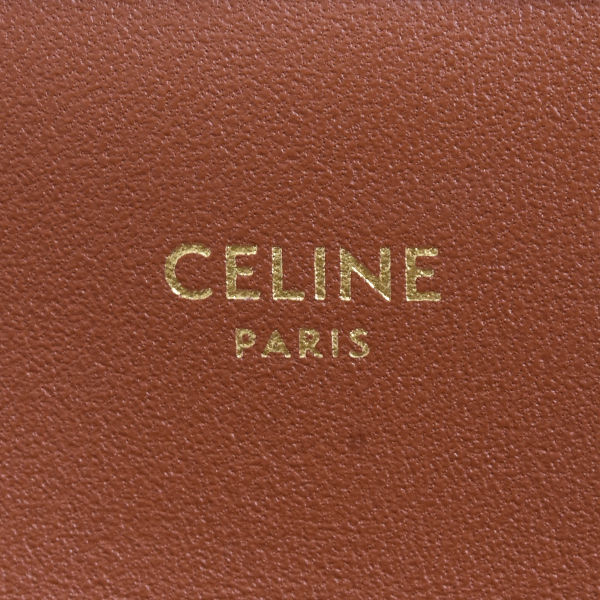 セリーヌ レディース バッグ ショルダーバッグ クロード ミニショルダーバッグ トリオンフ ブラウン 194142CUZ CELINE 中古