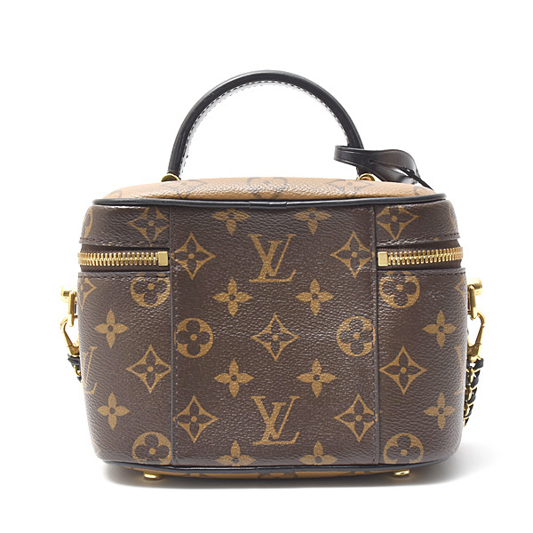 ルイヴィトン バッグ レディース モノグラムリバース ヴァニティ NV PM バニティバッグ ショルダーバッグ Louis Vuitton M45165 中古