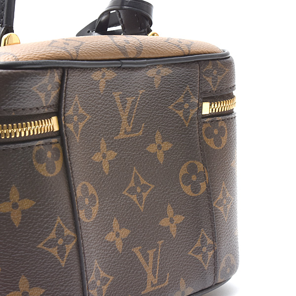 ルイヴィトン バッグ レディース モノグラムリバース ヴァニティ NV PM バニティバッグ ショルダーバッグ Louis Vuitton M45165 中古