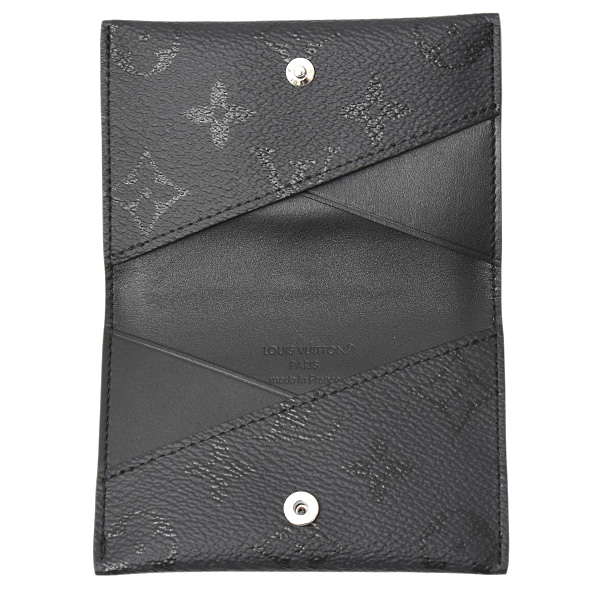 ルイヴィトン カードケース メンズ カードケース ポルト カルトスリム モノグラムミッドナイト Louis Vuitton M26733 未使用展示品