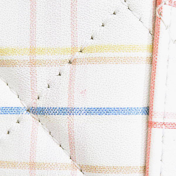 シャネル バッグ レディース マトラッセ チェーンショルダー レザー チェック マルチ CHANEL 中古