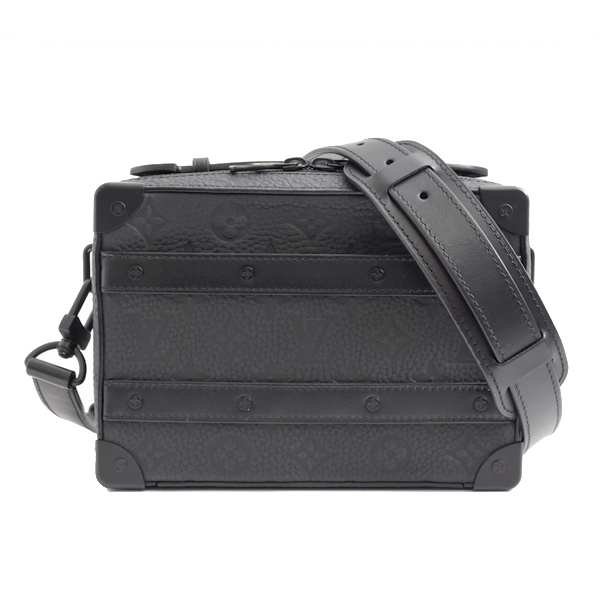 ルイヴィトン バッグ メンズ ハンドル ソフトトランク モノグラムトリヨン ノワール ブラック M59163 Louis Vuitton 中古