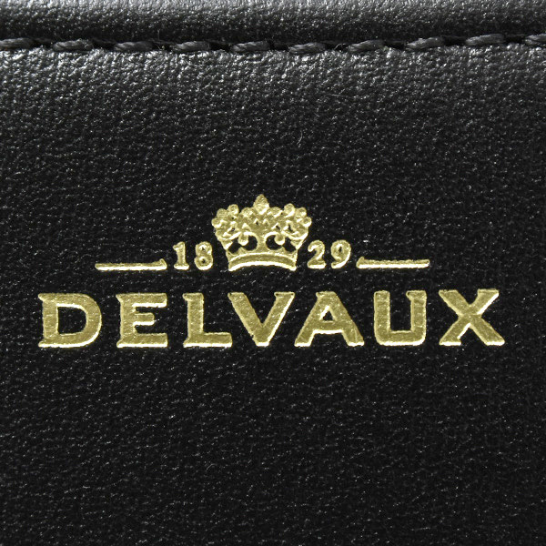 デルヴォー バッグ レディース ブリヨン 2WAYハンドバッグ ファイヤーワークス レザー ブラック Delvaux 中古