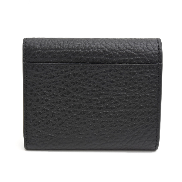 メゾンマルジェラ 財布 メンズ レディース スリーフォールドウォレット 三つ折り財布 グレインレザー Maison Margiela 中古