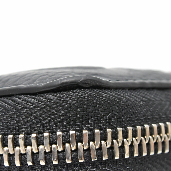 グッチ 財布 メンズ ジャンボGG ジップ アラウンド ウォレット 長財布 ブラック レザー 739484 GUCCI 中古