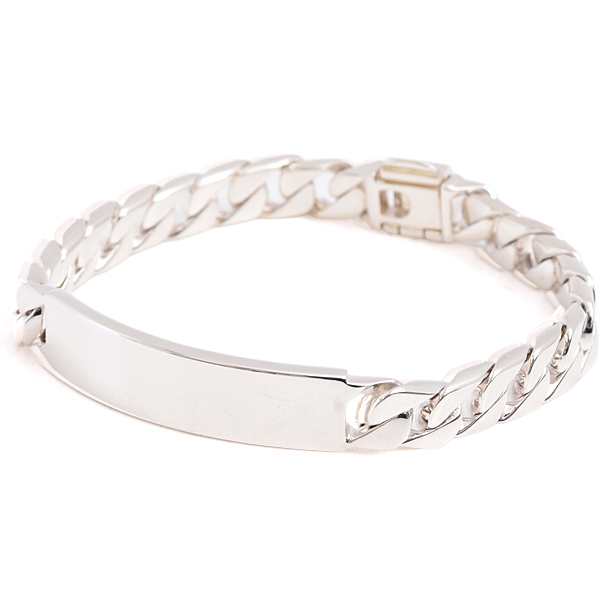 ティファニー ブレス メンズ ID ブレスレット エクストララージ シルバー TIFFANY SV925 中古