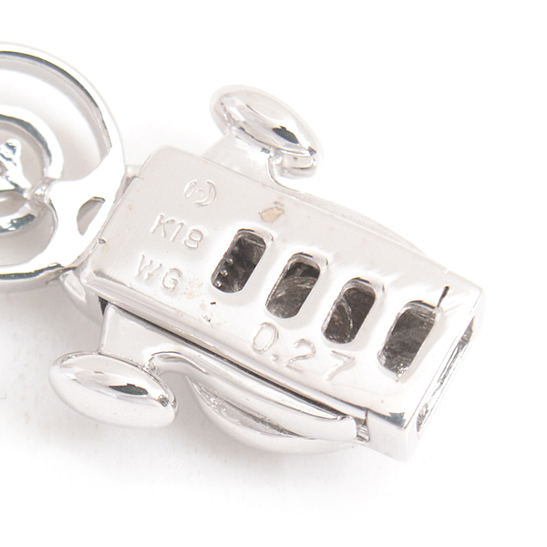 タサキ ブレスレット ブレスレット ダイヤ サークルデザイン D0.27ct ホワイトゴールド TASAKI K18WG 中古