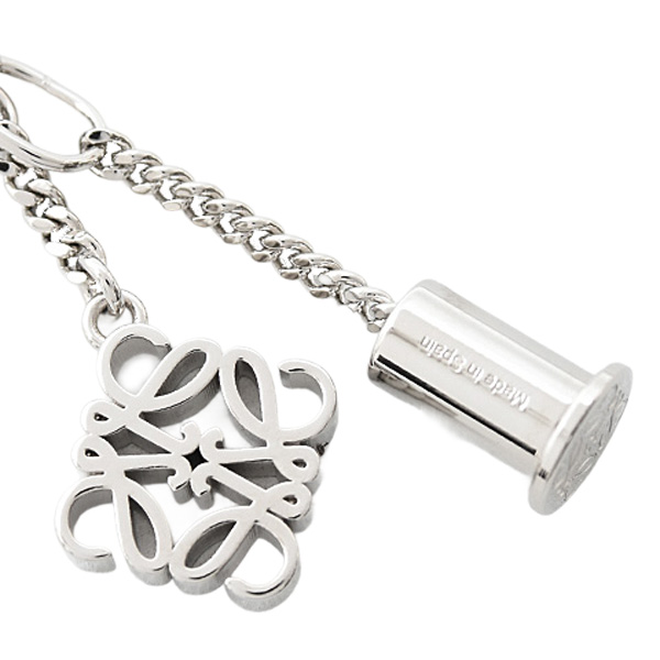 ロエベ ネックレス レディース パーソナライゼーション ネックレス 真鍮 パラジウム LOEWE N691420X01 中古