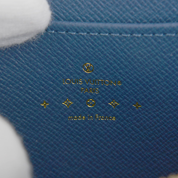 ルイヴィトン 財布 レディース モノグラムデニム ジッピーコインパース LVリミックス 2024年新作 小銭入れ ブルー M82957 Louis Vuitton 未使用品