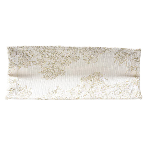 クリスチャンディオール バッグ レディース メンズ ブックトート ミディアム スカーフ キャンバス ホワイト×ゴールド Christian Dior 中古