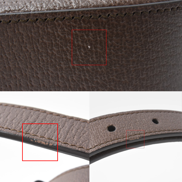 グッチ バッグ メンズ レディース スモール ショルダーバッグ ホースビット 1955 ジャンボGG ブラウン 658574 GUCCI 中古