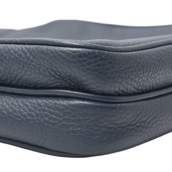 プラダ バッグ メンズ ヴィッテロシティ ショルダーバッグ 斜め掛け レザー ネイビー PRADA 2VH019 中古