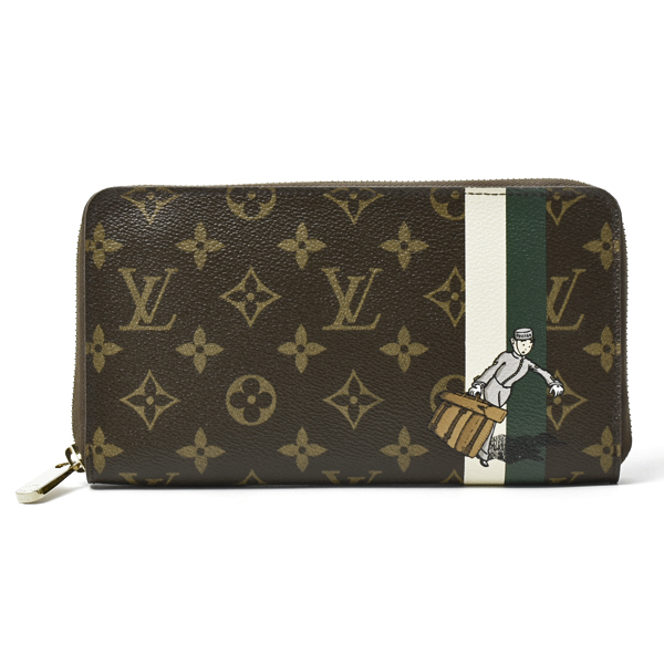 ルイヴィトン 財布 レディース メンズ モノグラム グルーム ジッピー オーガナイザー 長財布 M60035 Louis Vuitton 中古