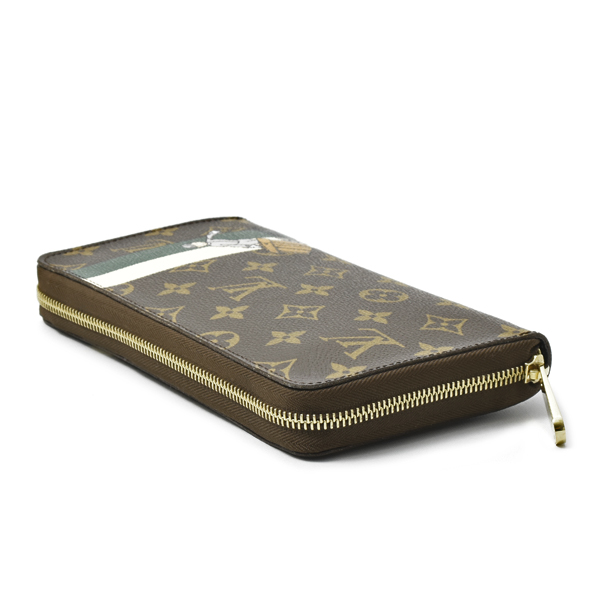 ルイヴィトン 財布 レディース メンズ モノグラム グルーム ジッピー オーガナイザー 長財布 M60035 Louis Vuitton 中古
