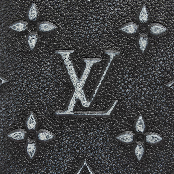 ルイヴィトン 財布 メンズ ジッピーウォレット ヴェルティカル モノグラム ブラック M81775 Louis Vuitton 未使用展示品