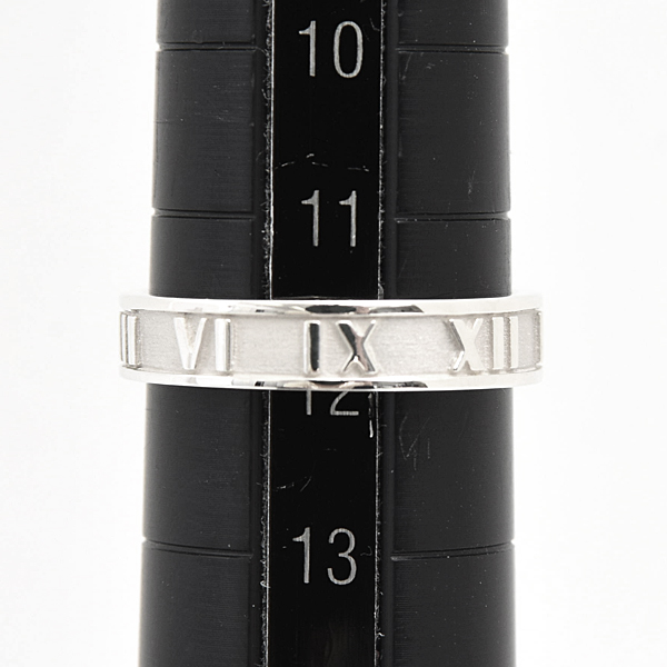 ティファニー 指輪 レディース アトラス リング 実測サイズ12号弱 スターリングシルバー TIFFANY Ag925 SV925 中古