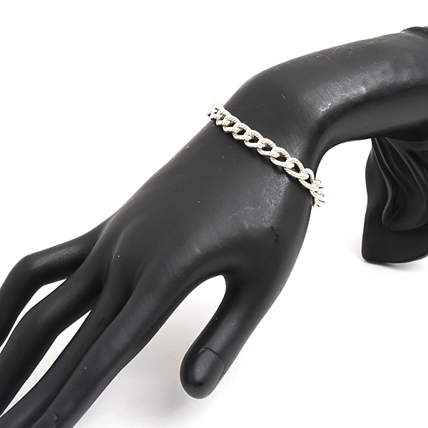 ティファニー ブレス メンズ レディース ツイスト ロープ リンク ブレスレット スターリングシルバー SV925 Ag925 TIFFANY 中古