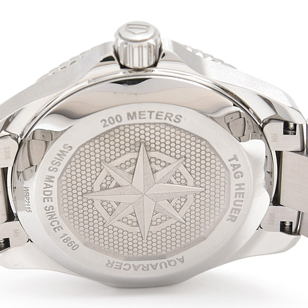 タグホイヤー 時計 メンズ アクアレーサー プロフェッショナル200 デイト 自動巻 グリーン文字盤 SS TAG Heuer WBP2115 中古
