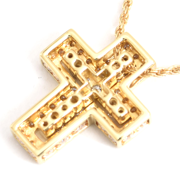 ダミアーニ ネックレス ユニセックス ベルエポック サイドダイヤ ネックレス XS イエローゴールド DAMIANI 750YG 中古