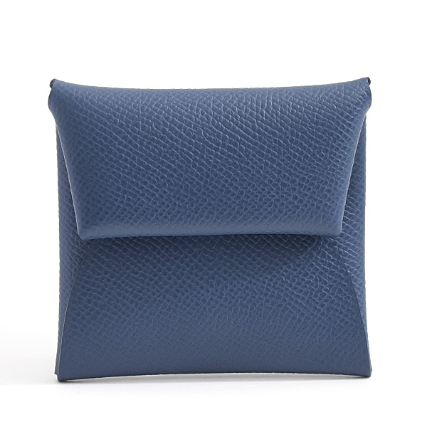 エルメス 財布 メンズ レディース バスティア コインケース G刻 ネイビー ブルータイ ヴォーエプソン HERMES 未使用展示品