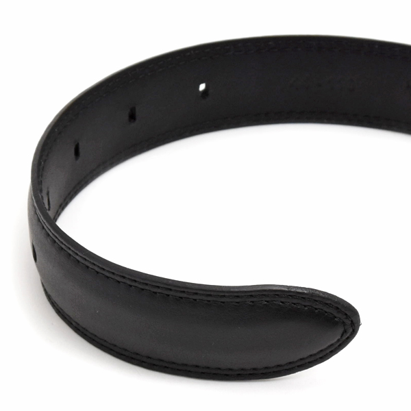 ロエベ 服飾小物 メンズ アナグラム ウエストベルト 腰ベルト 44-110サイズ レザー ブラック LOEWE 中古