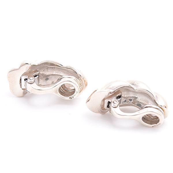 エルメス イヤリング レディース ツイスト シルバー SV925 HERMES 中古